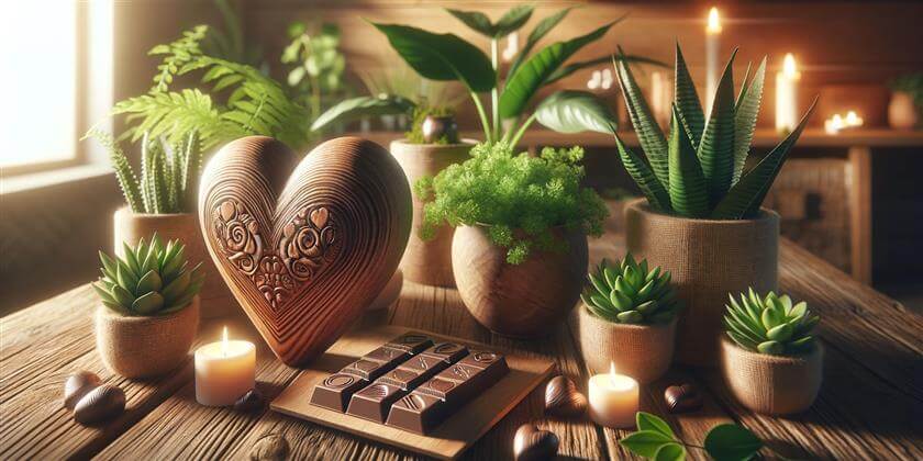 Nachhaltige Geschenke zum Valentinstag (Bildquelle: AI-generiert mit DALL-E)